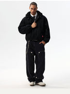 MEDM Sherpa Fleece Quilted Work Jacket