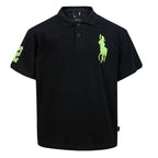Remedy Cocktail Glass Girl Embroidery Polo Shirt