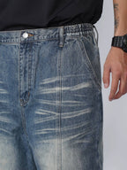 1807 Heavy Washed Whisker Center Stitch Jeans