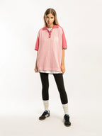 EMPTY REFERENCE Raglan Sleeve Knit Polo