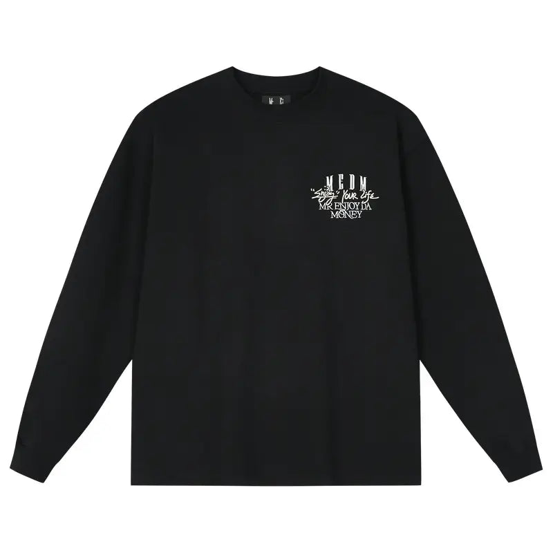 MEDM Warm Fleece Basic Long Sleeve Tee