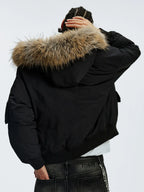 MEDM Fur Hood N-2B Flight Jacket