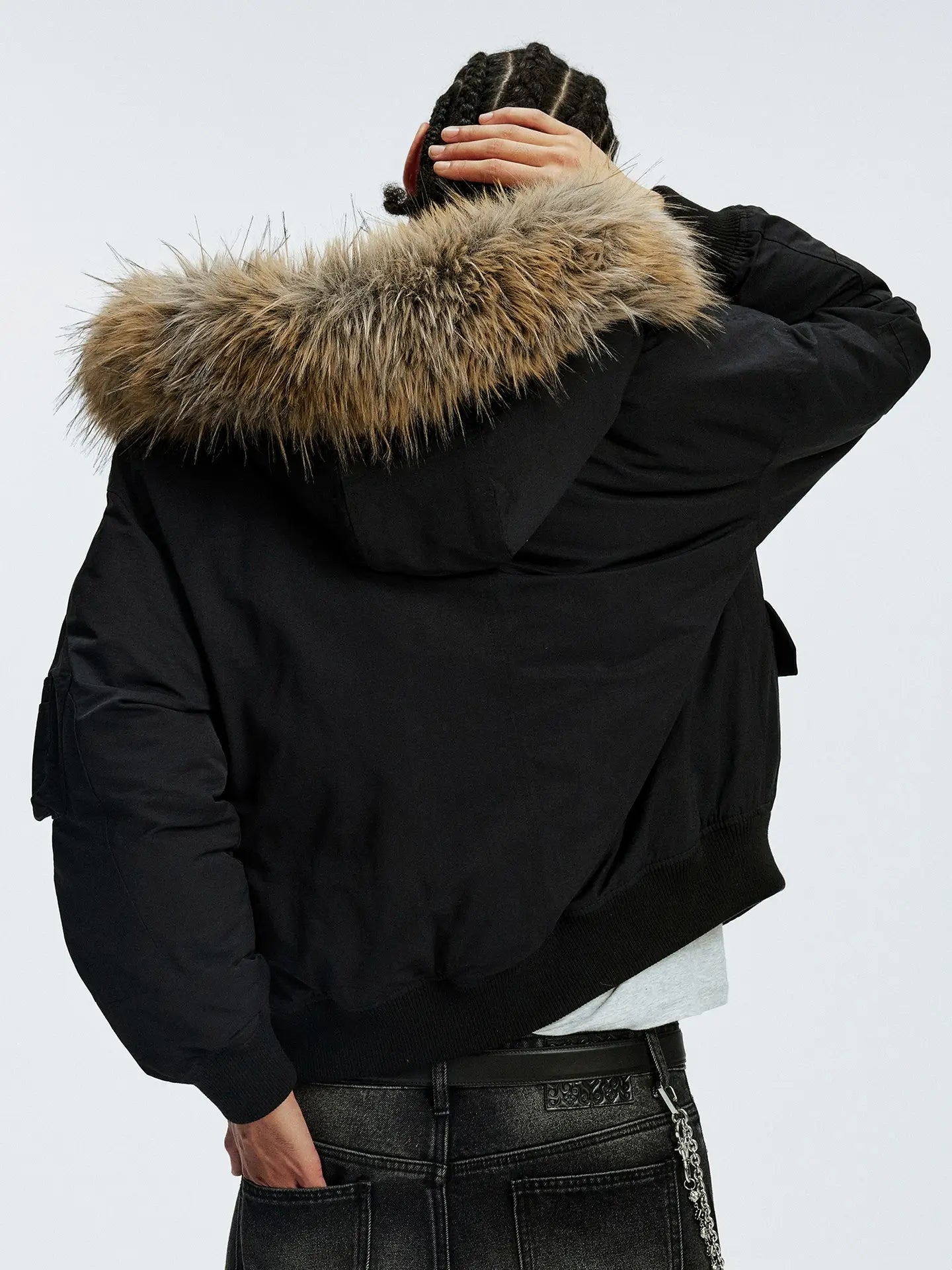 MEDM Fur Hood N-2B Flight Jacket