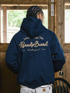 Remedy Metal Wax Seal Chain Embroidered Hoodie