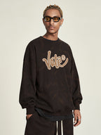 VOTE Basic Washing Sweatshirt