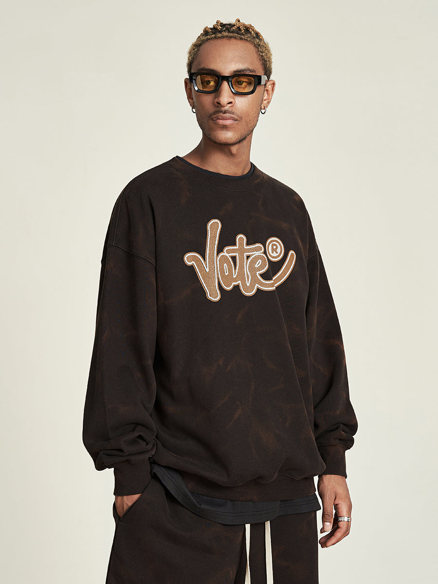 VOTE Basic Washing Sweatshirt