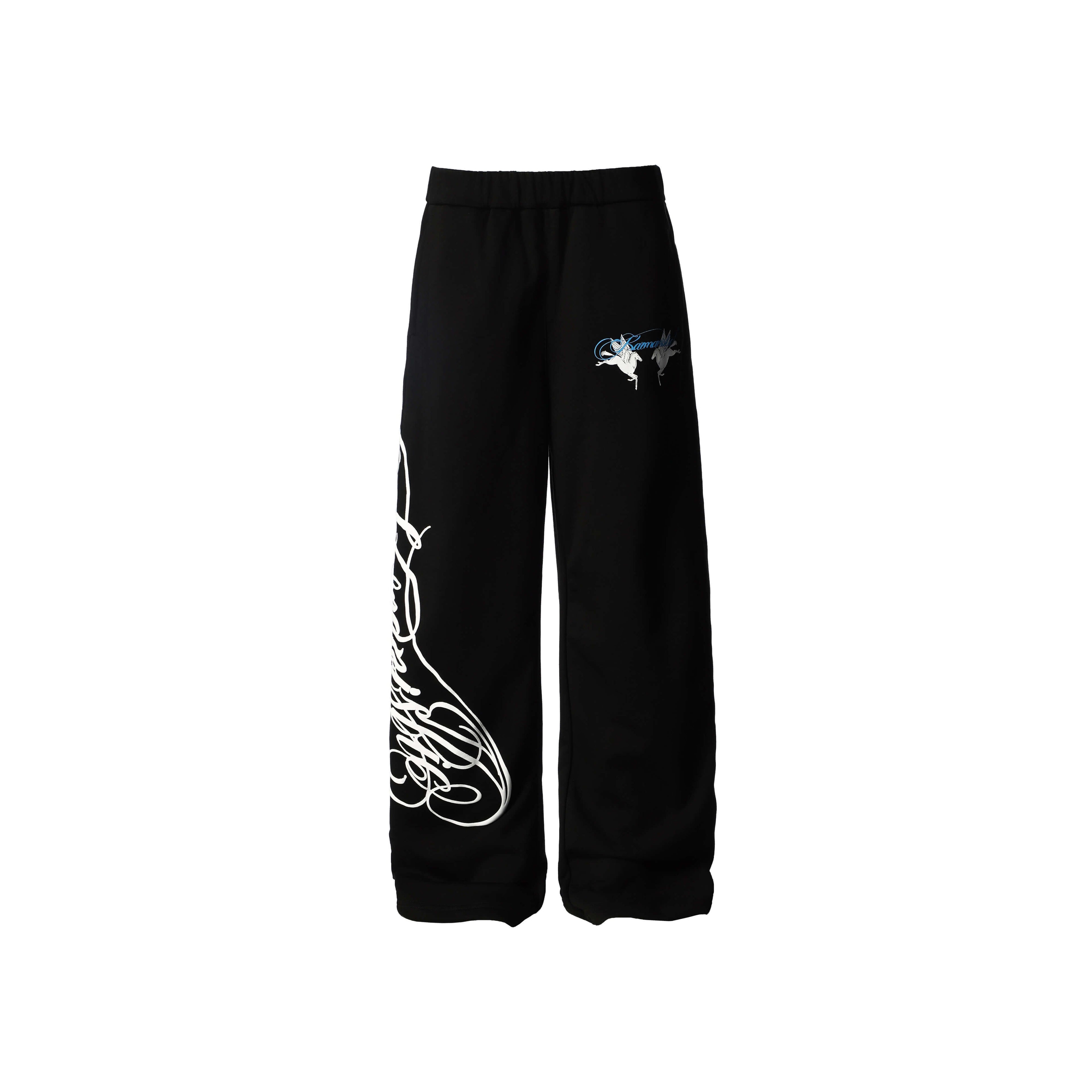 KARMANISTIC Foam Print Pegasus Baggy Sweatpants