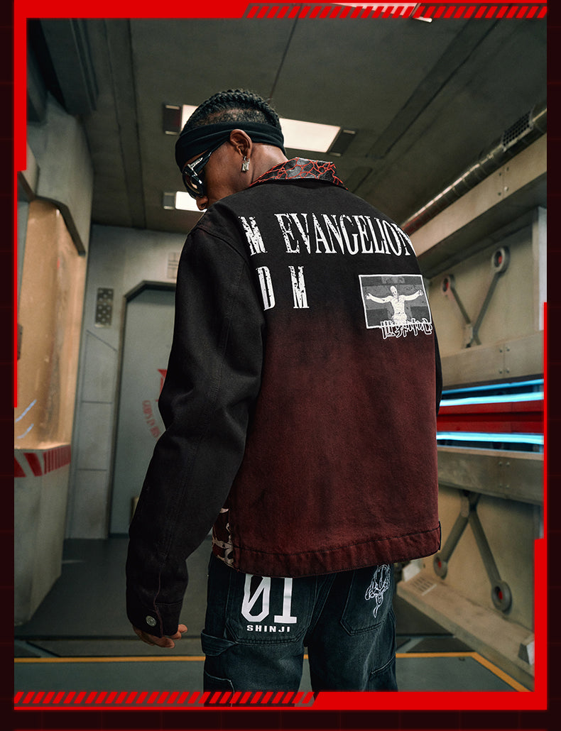MEDM x EVA Lilith's Red Sea Detroit Jacket