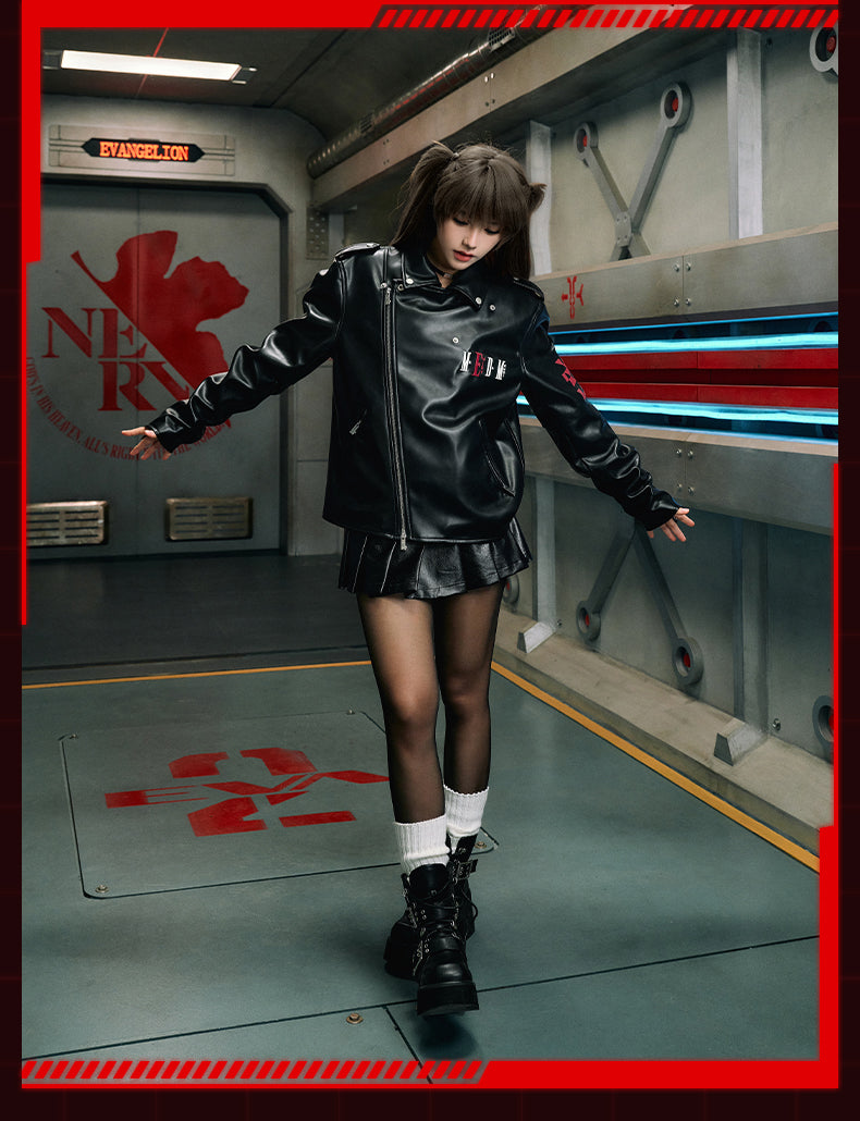 MEDM x EVA Unit-13 Leather Jacket