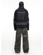 F3F Select 67 Number Long Sleeve Hockey Jersey