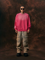 1807 Printed Gradient Vintage Sweatshirt