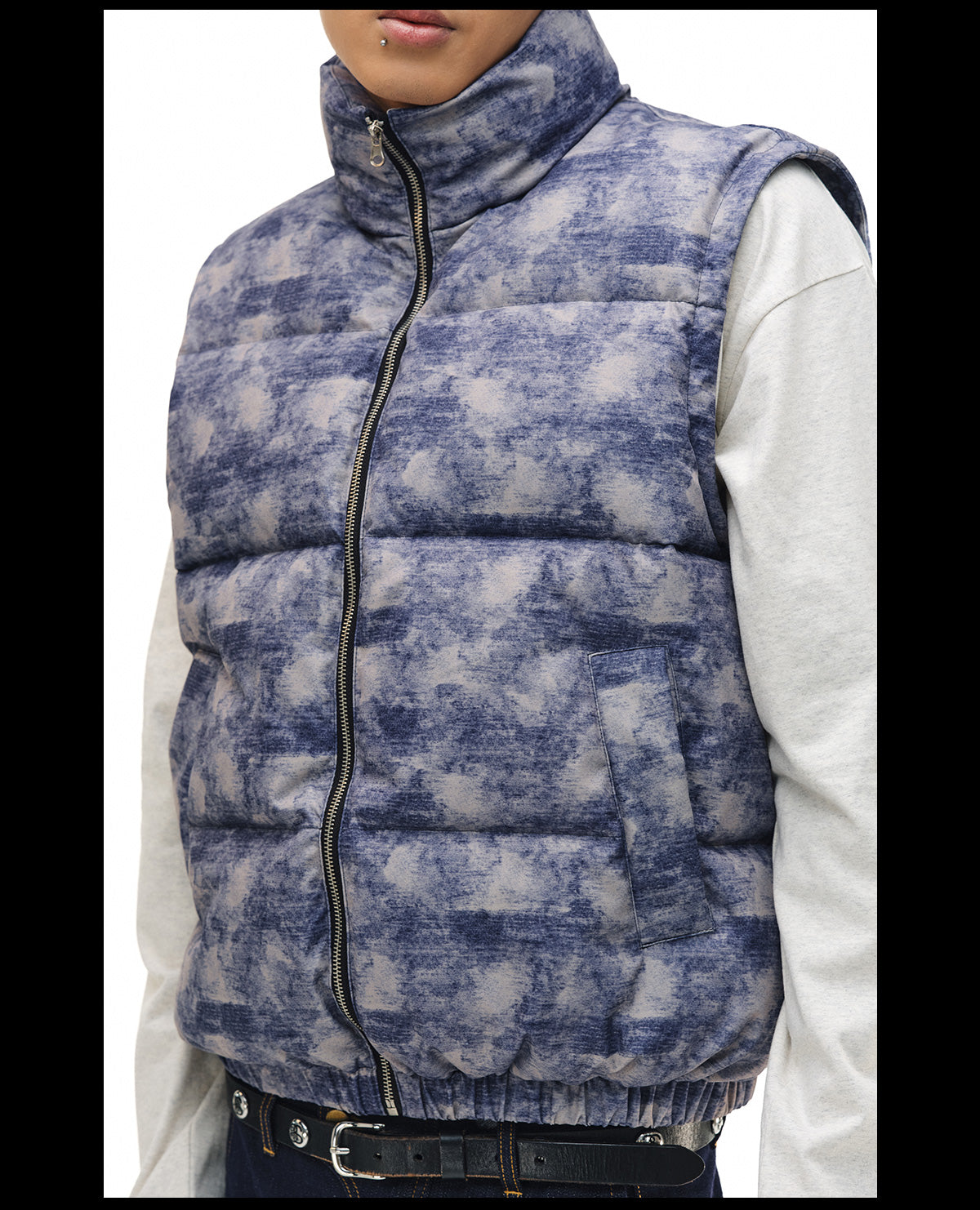 NOVACAM Digital Print Puffer Vest