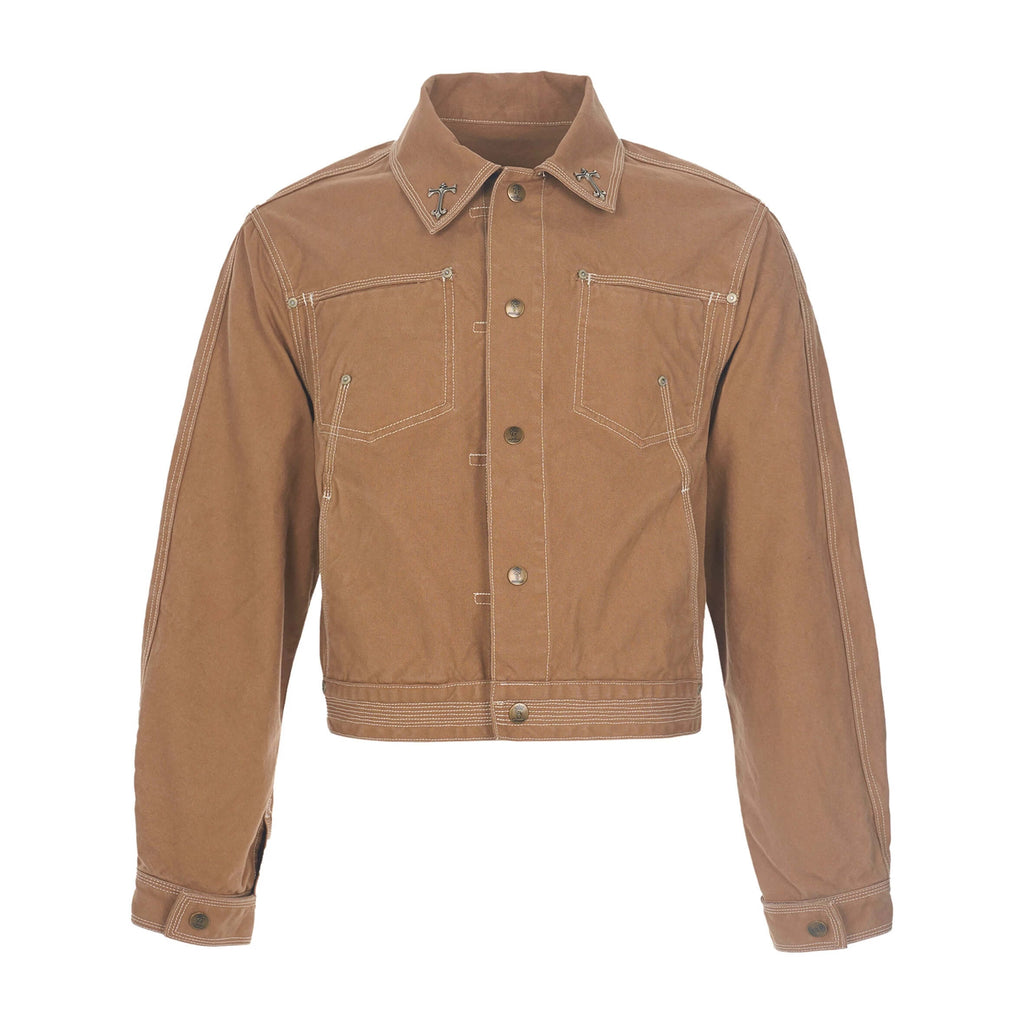 STEEPC Washed Canvas Work Jacket