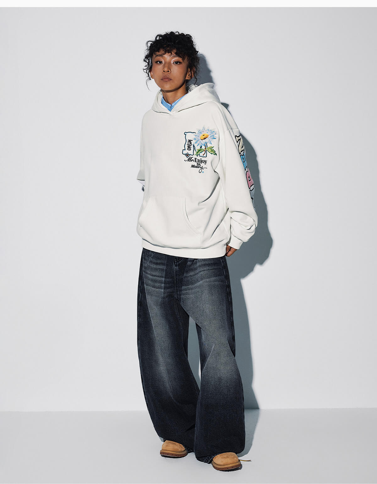 MEDM Daisy Floral Hoodie