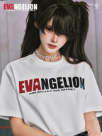 MEDM x EVA NEVER END Mixed Embroidery Print Logo Tee