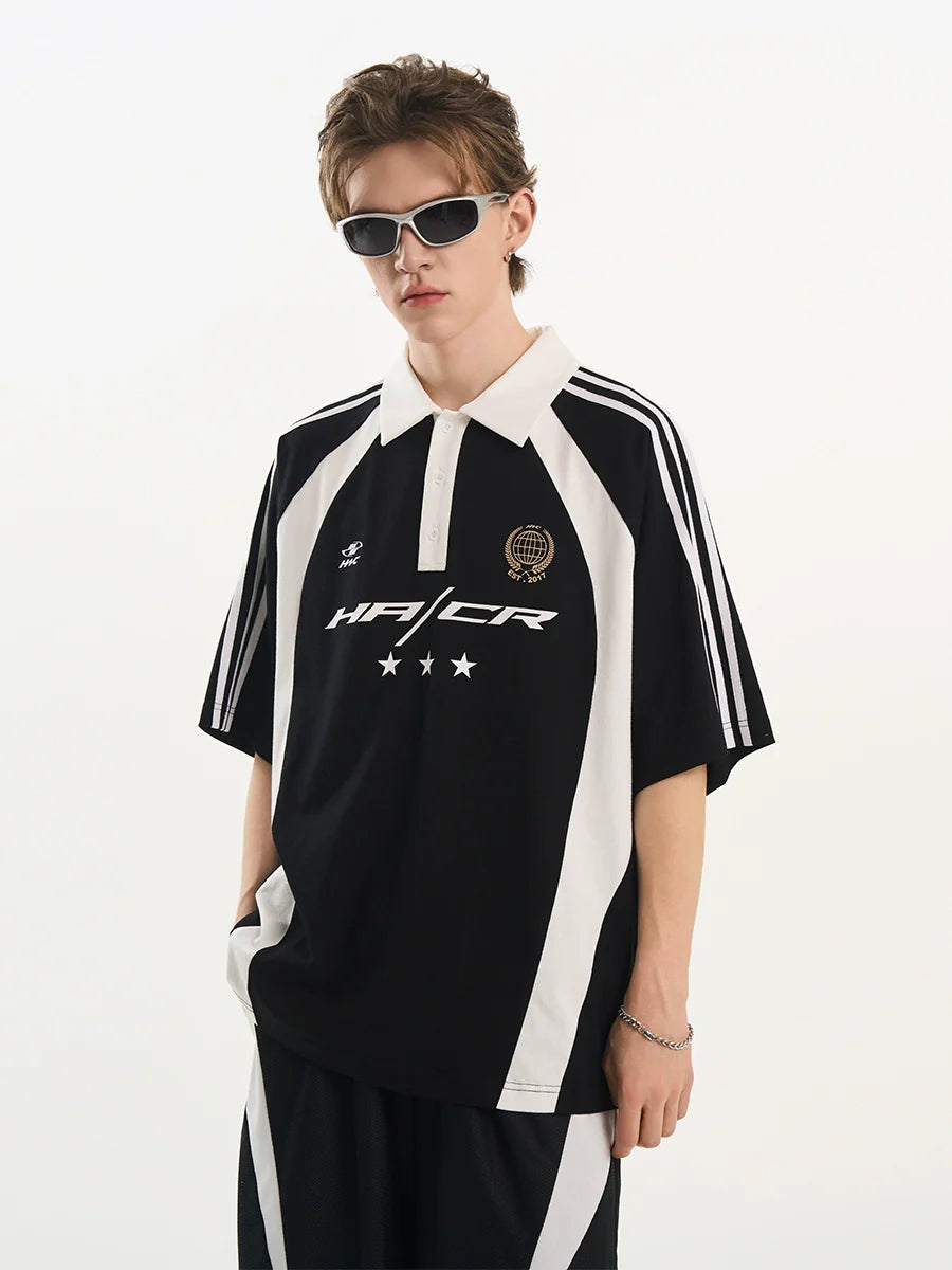 Harsh and Cruel Vintage Jersey Training Polo Shirt