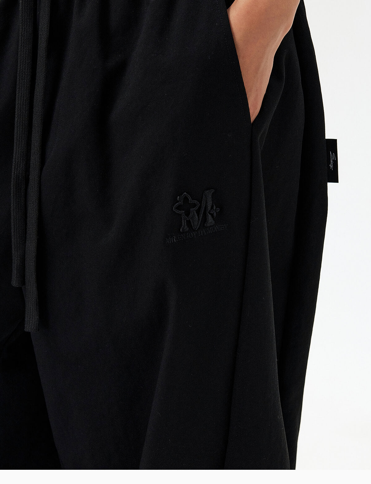 MEDM Deconstructed Patchwork Baggy Track Pants