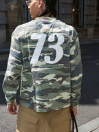STEEPC Forest Camouflage Washed Vintage Long Sleeve Tee