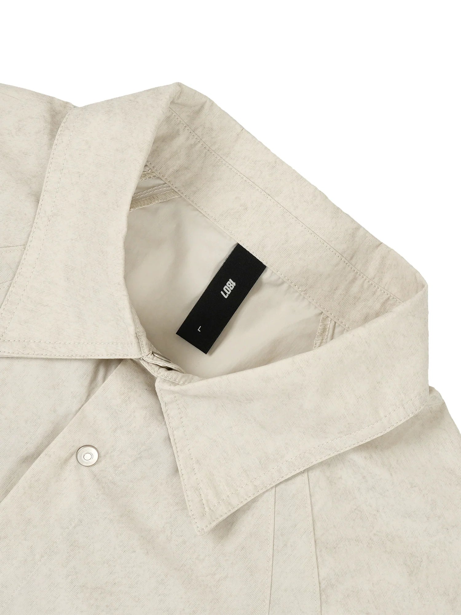 1807 Faded Patchwork Long Sleeve Shirt