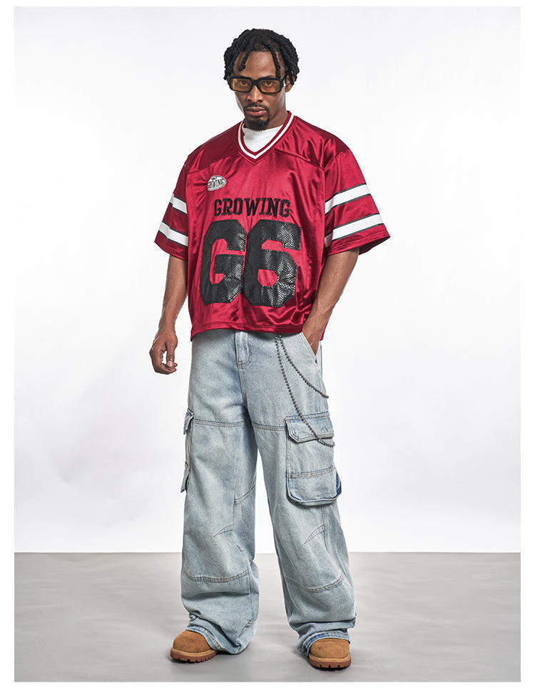F3F Select Snake Leather Letter Patch Jersey