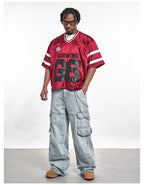 F3F Select Snake Leather Letter Patch Jersey