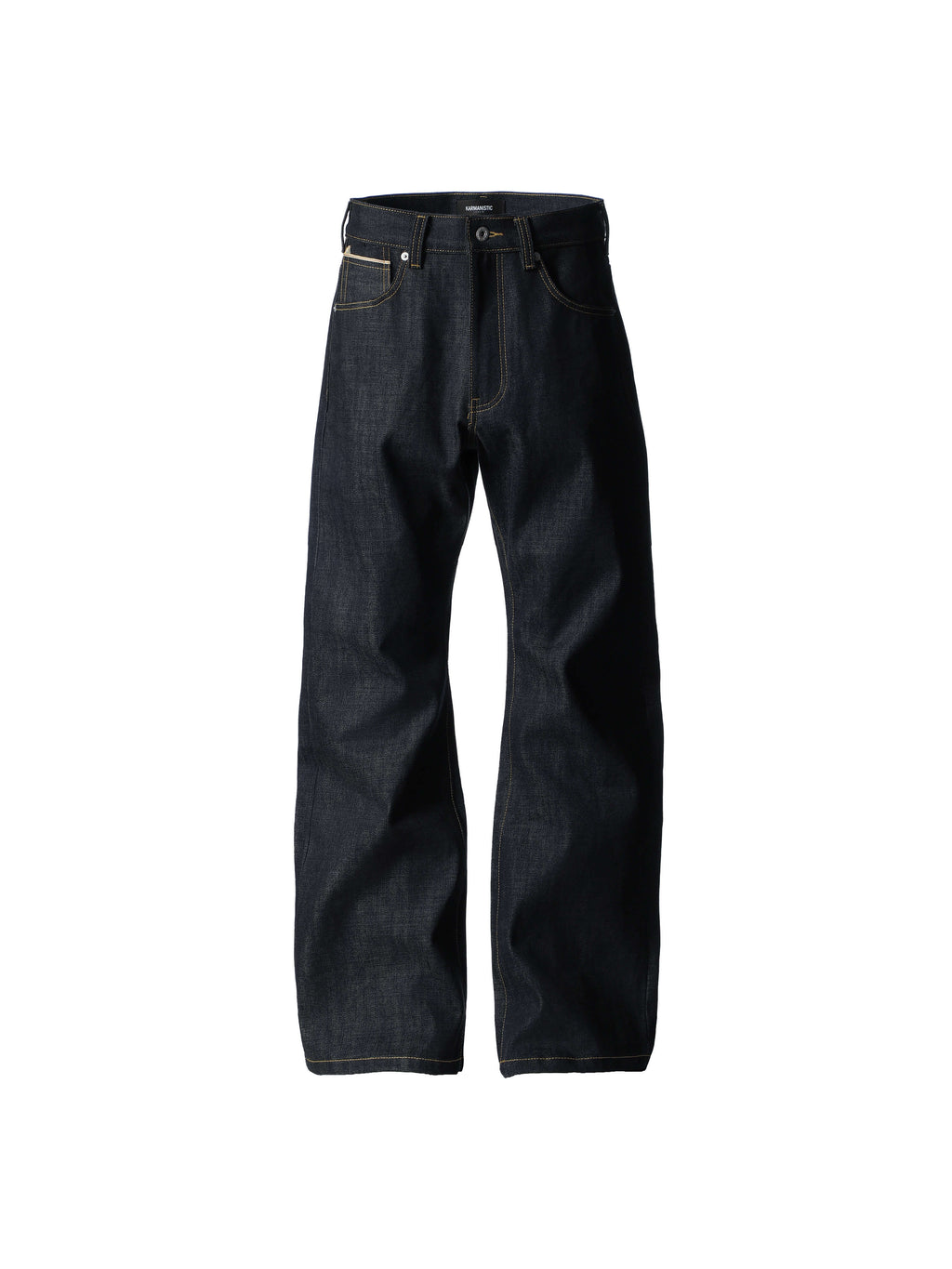 KARMANISTIC Contrast Back Pocket Original Baggy Jeans
