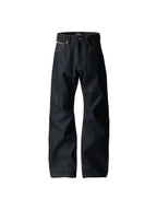 KARMANISTIC Contrast Back Pocket Original Baggy Jeans