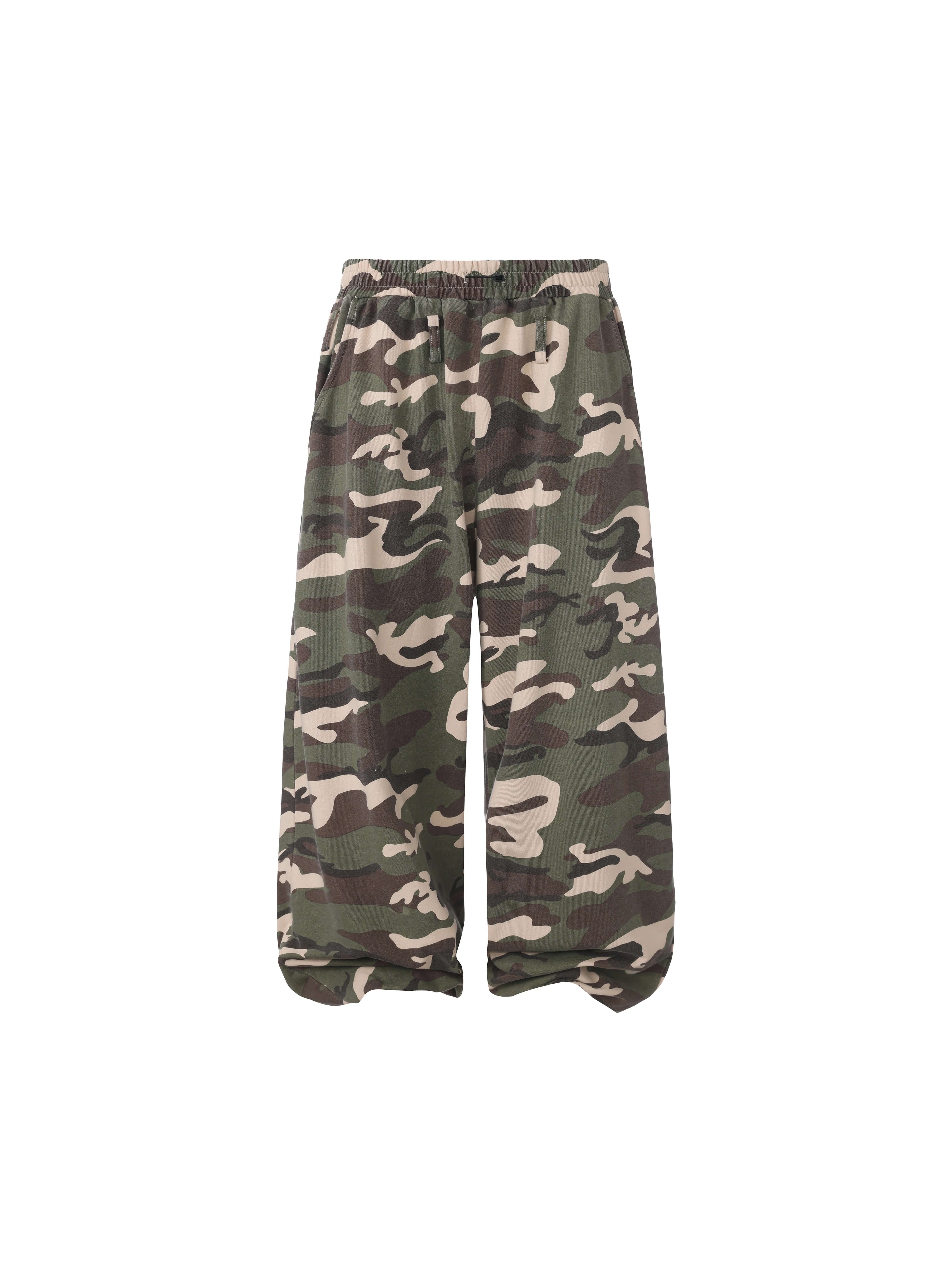 LIBERAFIT Camo Washed Sweatpants