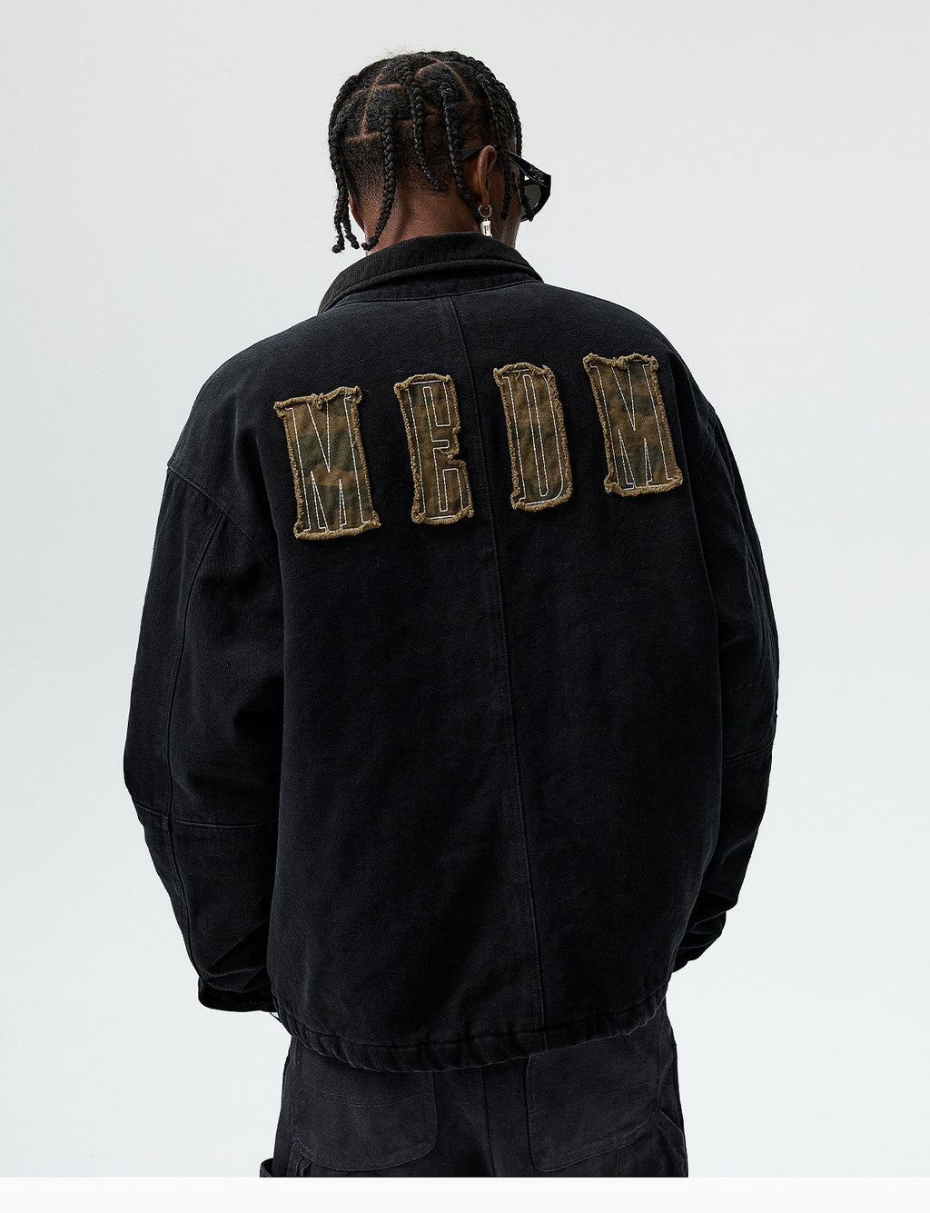 MEDM Camouflage Logo Patch Detroit Jacket