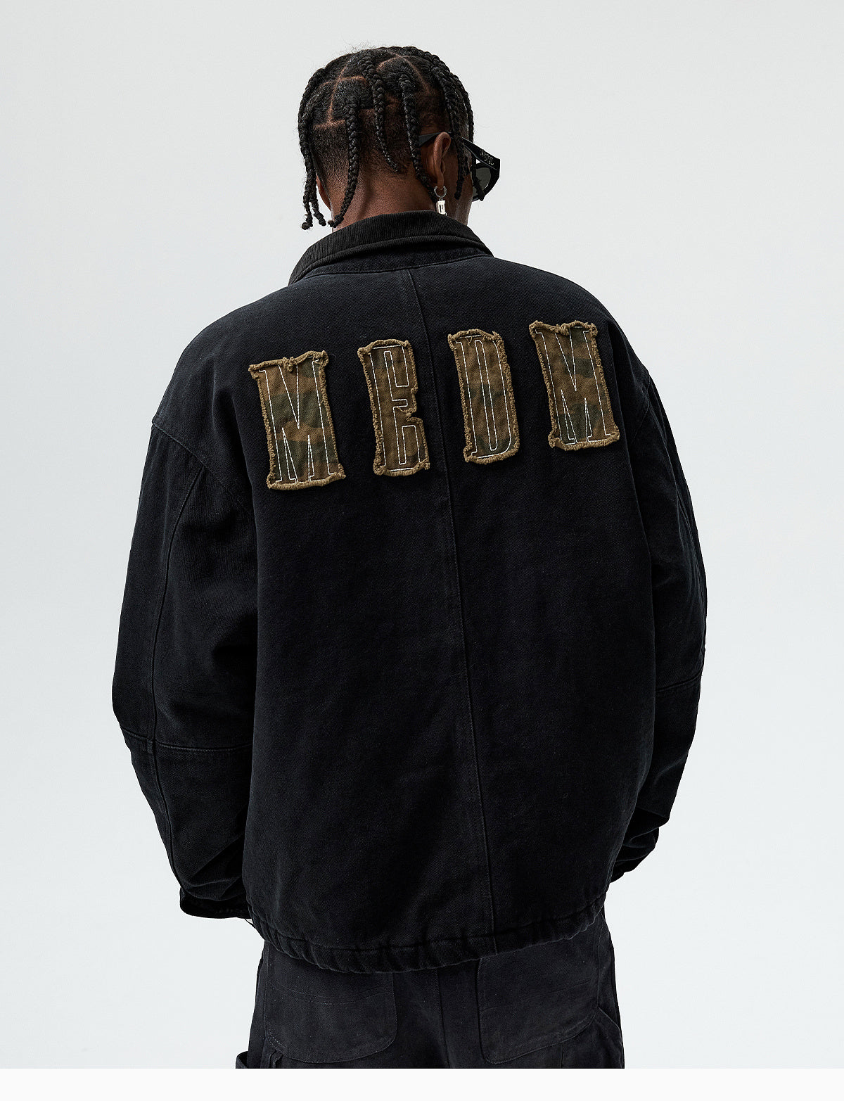MEDM Camouflage Logo Patch Detroit Jacket