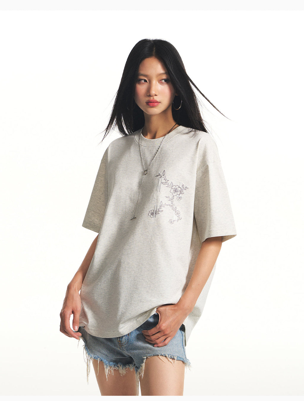MEDM UV Resistant Flower Logo Tee