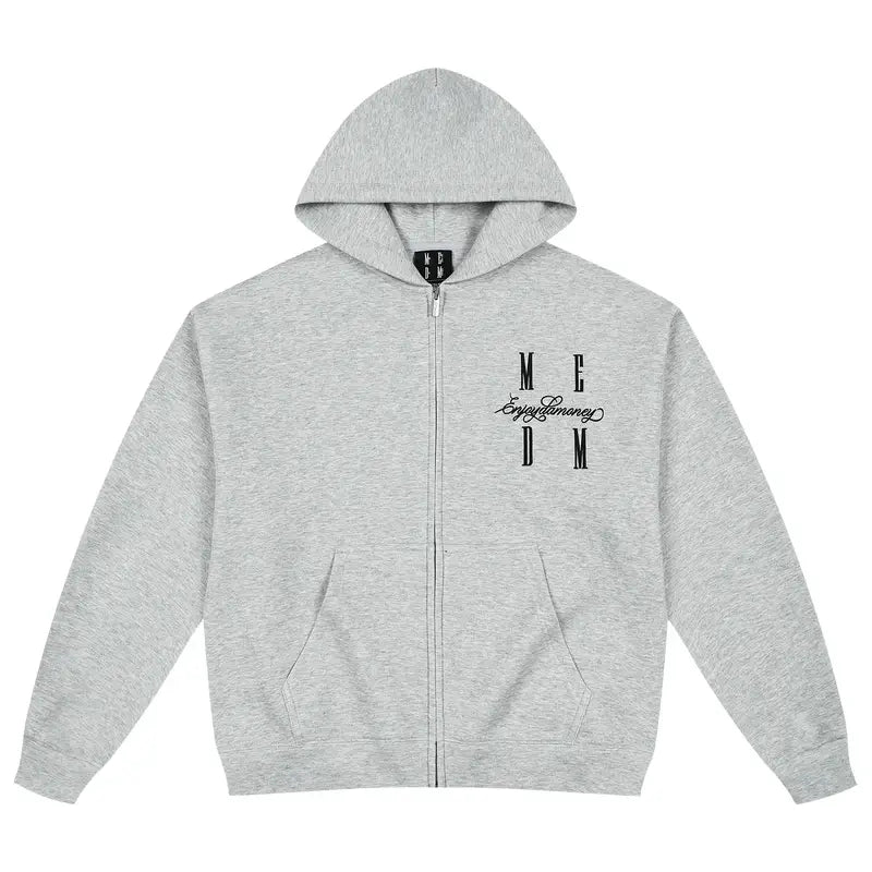 MEDM Air Layer Zip Up Hoodie