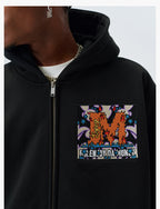 MEDM Angel & Devil Horns Zip-Up Hoodie