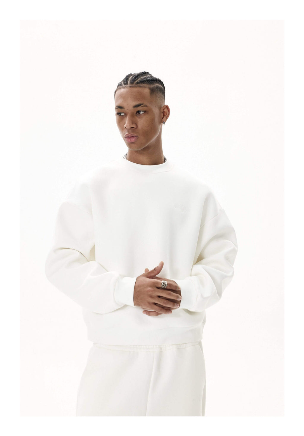 KARMANISTIC Heavyweight Logo Embroidered Sweatshirt