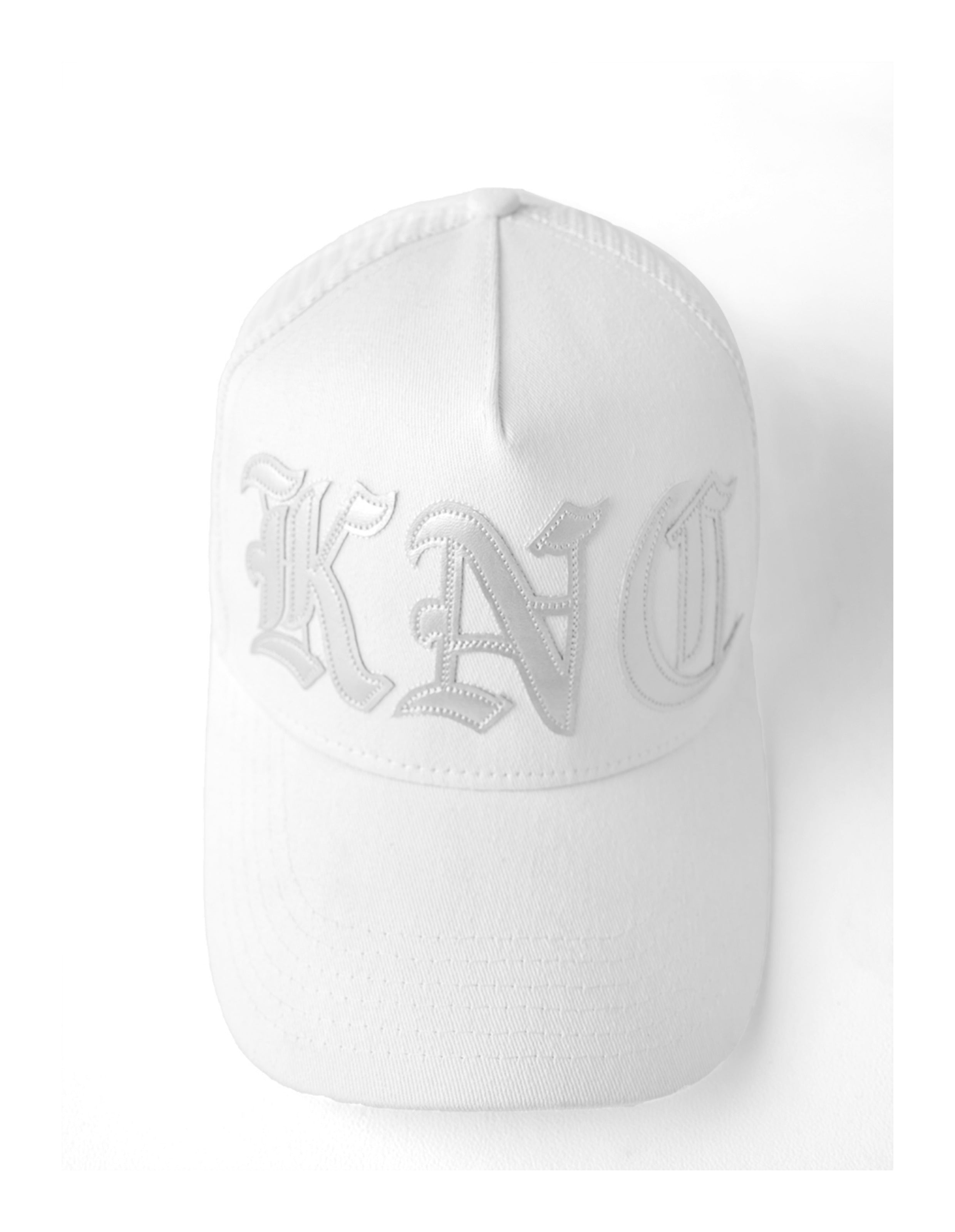 KARMANISTIC Embroidered Letters Trucker Hat