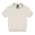 MEDM Handwriting Embroidery Knit Polo