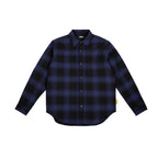 MHARF Classic Flannel Plaid Long Sleeve Shirt