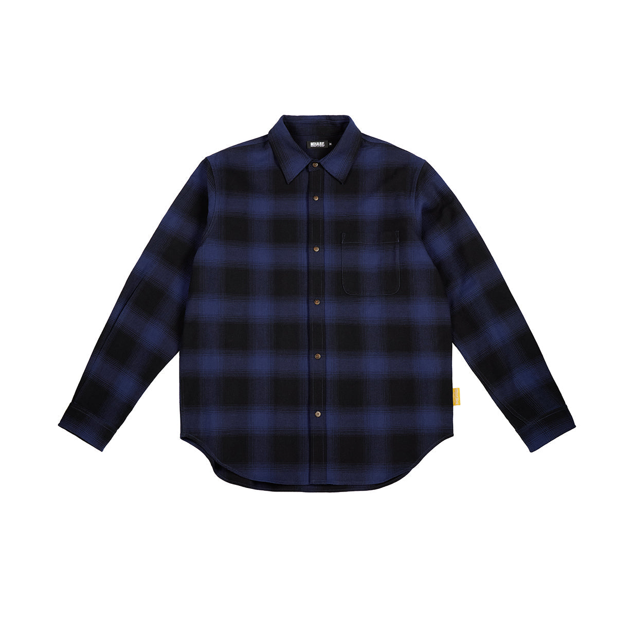MHARF Classic Flannel Plaid Long Sleeve Shirt