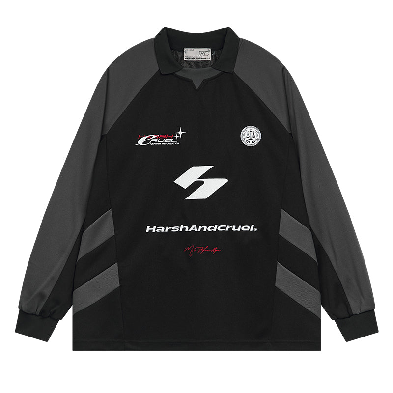 Harsh and Cruel Stitched Raglan Logo Jersey