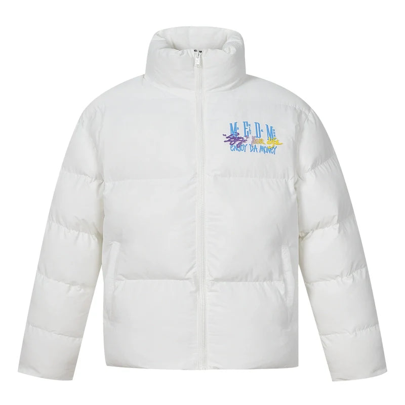MEDM Gradient Embroidered Puffer Jacket