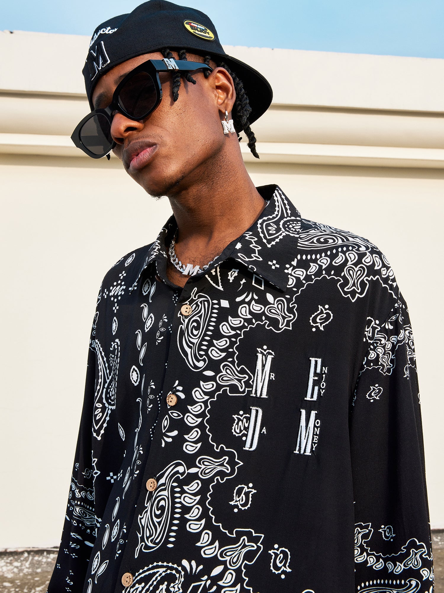 MEDM Cashew Flower Long Sleeved Shirt