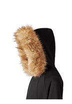 KARMANISTIC Fur Collar Hooded Jacket