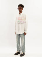 EMPTY REFERENCE Colorful Graffiti Letter Long Sleeve Shirt