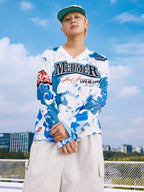 MEDM Camouflage Long Sleeve Hockey Jersey