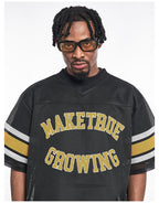 F3F Select Letter Printed Mesh Hockey Jersey