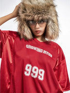 F3F Select 999 Number Print Mesh Hockey Jersey