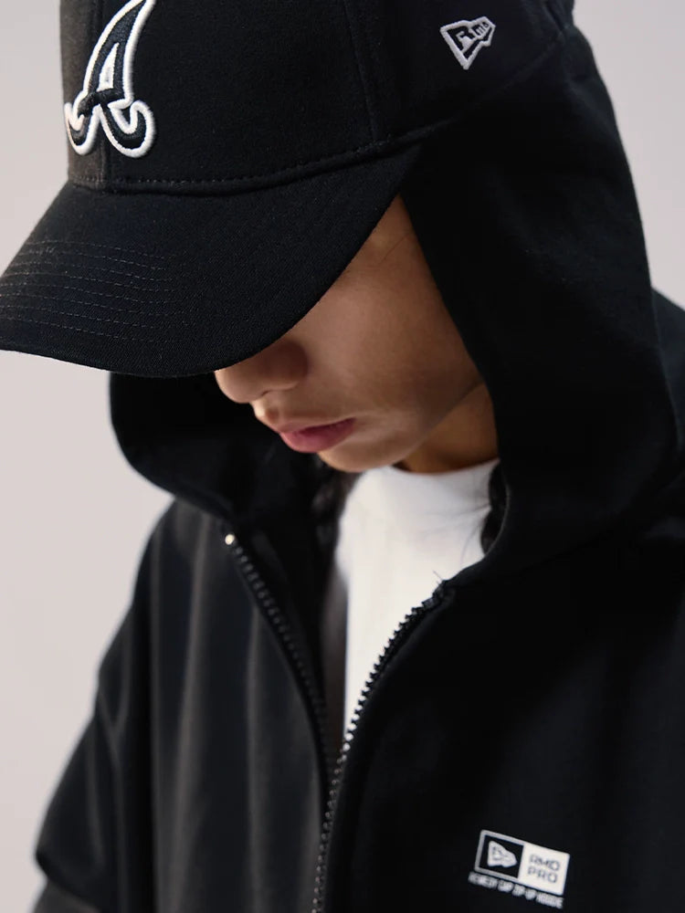 Remedy Baseball Cap Hood Zip Up Hoodie