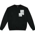 MEDM Angel Print Patch Sweatshirt