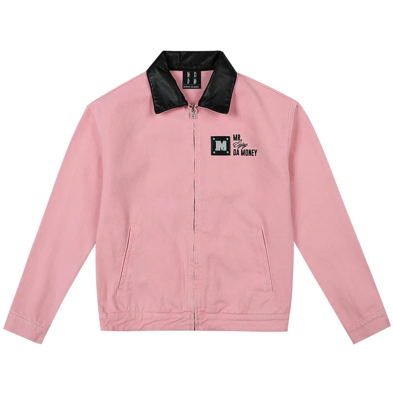 MEDM Turquoise Metal Patch Detroit Jacket