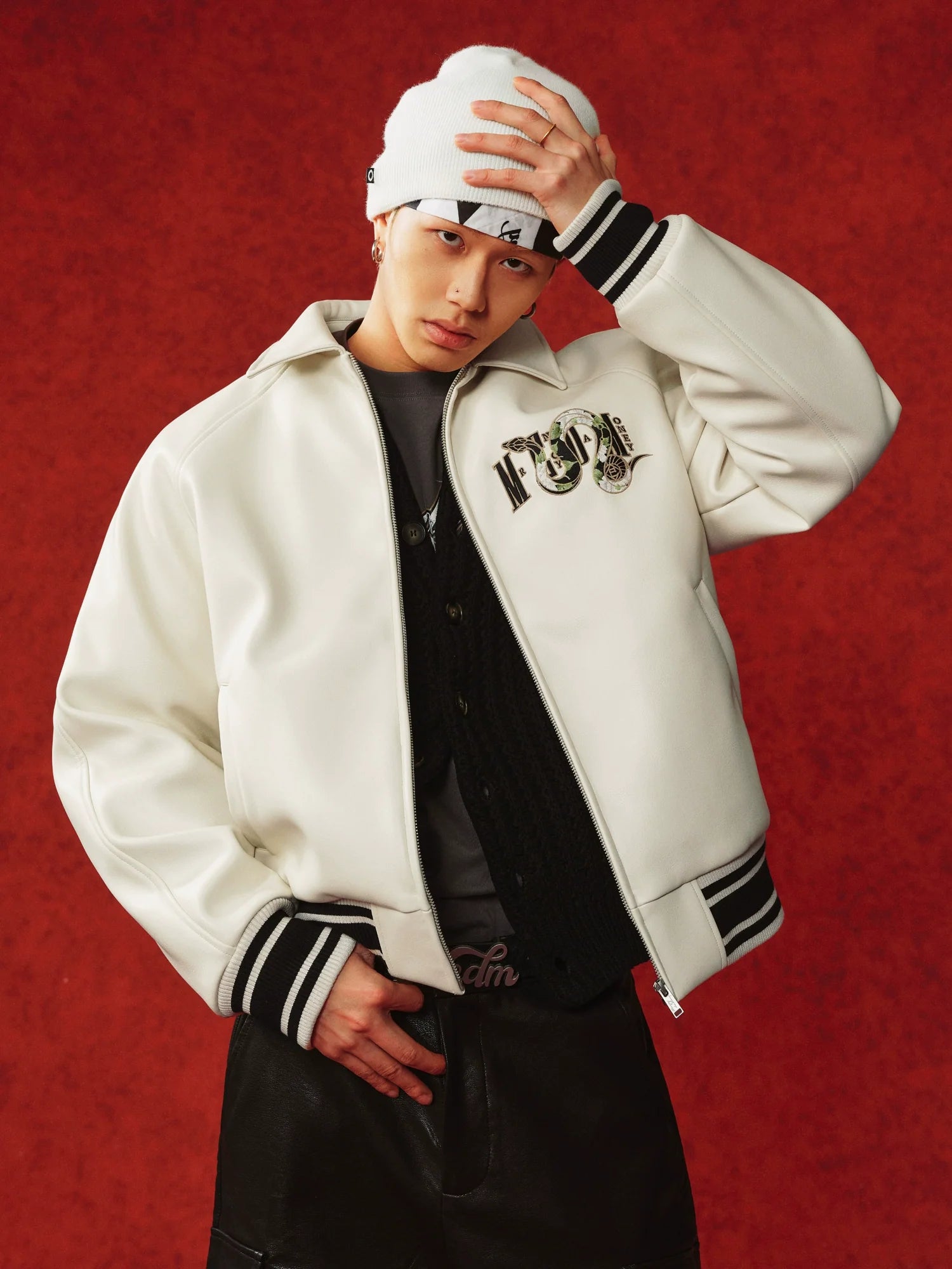 MEDM Year of the Snake Limited Edition Leather Jacket